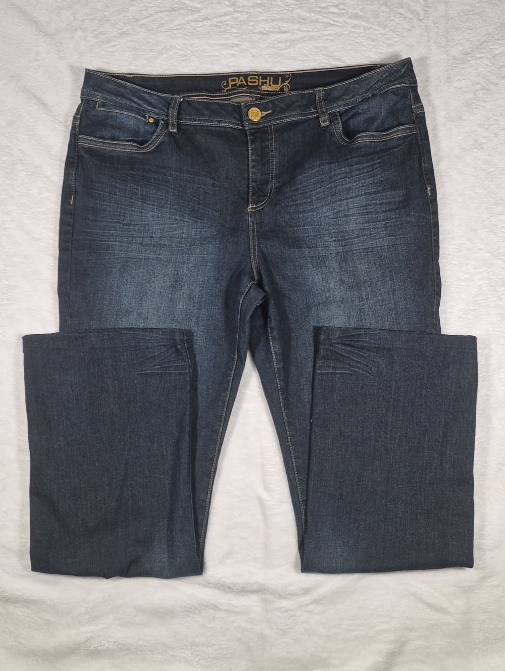 Parasuco Women’s Dark Indigo Straight Leg Jeans